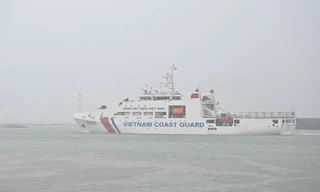 Tàu Cảnh sát biển Việt Nam lên đường thăm Indonesia