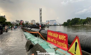 Triều cường có thể trên báo động 3: khu vực nào ở TPHCM có nguy cơ ngập sâu?