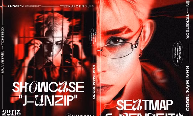 Điều đặc biệt từ cách để giá vé showcase của Jun Phạm, "sít-rịt" sẽ có Duy Khánh?