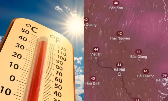 Hà Nội tăng nhiệt mạnh trong tuần tới, dự báo chạm mốc 45 độ C