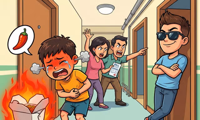 Bé trai ở Trung Quốc nhập viện vì trộm đồ siêu cay, bố mẹ đòi bồi thường và cái kết