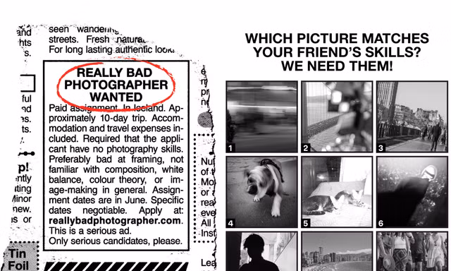 Muốn đi Iceland miễn phí? Hãy chứng minh rằng bạn có thể chụp ảnh... cực xấu!