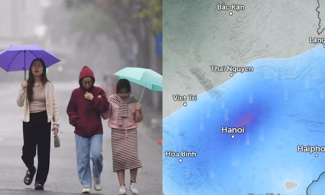 Trong những ngày tới, Hà Nội mưa to nhất vào hôm nào?