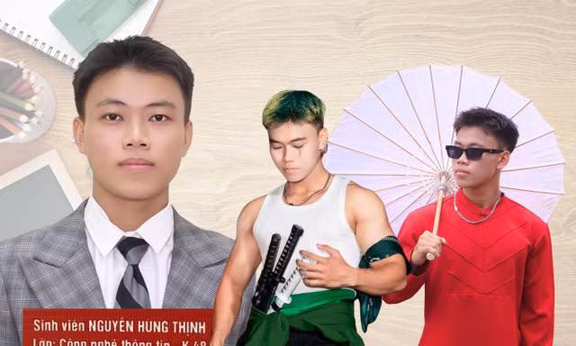 Nam sinh IT sở hữu GPA 4.0 đam mê cosplay, chăm gym và làm thiện nguyện