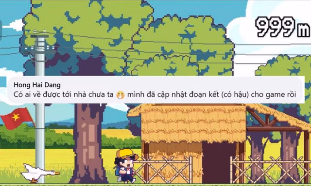 Chủ nhân Goosing Out cập nhật cái kết "có hậu", thoát kiếp "chạy vô tận"