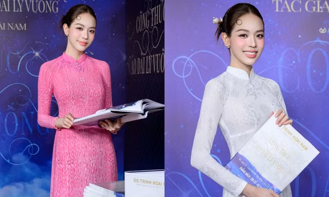 Hoa hậu Thanh Thủy là gương mặt đại diện cho cuốn sách xác lập kỷ lục