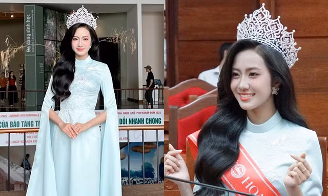 Hoa hậu Việt Nam 2024 Hà Trúc Linh trở về quê nhà Đắk Lắk sau đăng quang