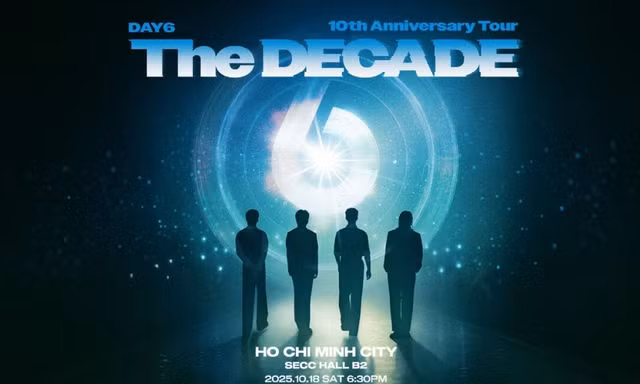 JYP đưa nhóm nhạc DAY6 đến TP.HCM làm concert: Tình hình bán vé thế nào?