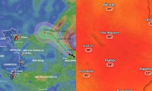 Áp thấp nhiệt đới sắp thành cơn bão số 8 trên biển Đông