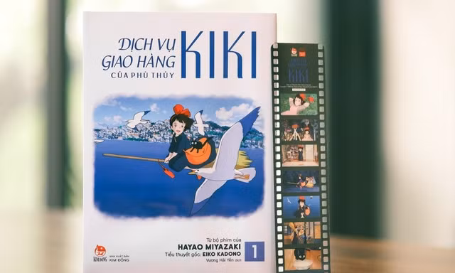 Siêu phẩm Ghibli "Dịch vụ giao hàng của phù thủy Kiki" ra mắt độc giả Việt