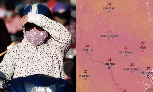 Dự báo Hà Nội sẽ có đợt không khí lạnh tiếp theo vào ngày 23/4