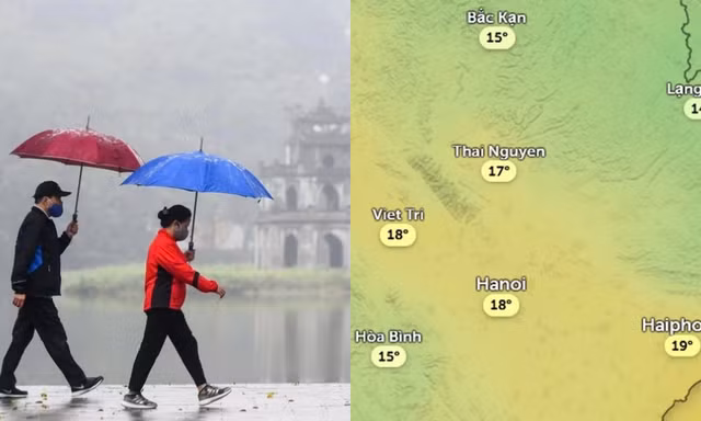 Dự báo Hà Nội có khả năng nồm ẩm cao điểm trong ngày 17/1