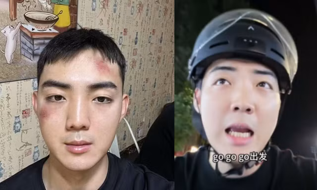 Chưa có phim mới, nam diễn viên Trung Quốc làm shipper để giải tỏa căng thẳng