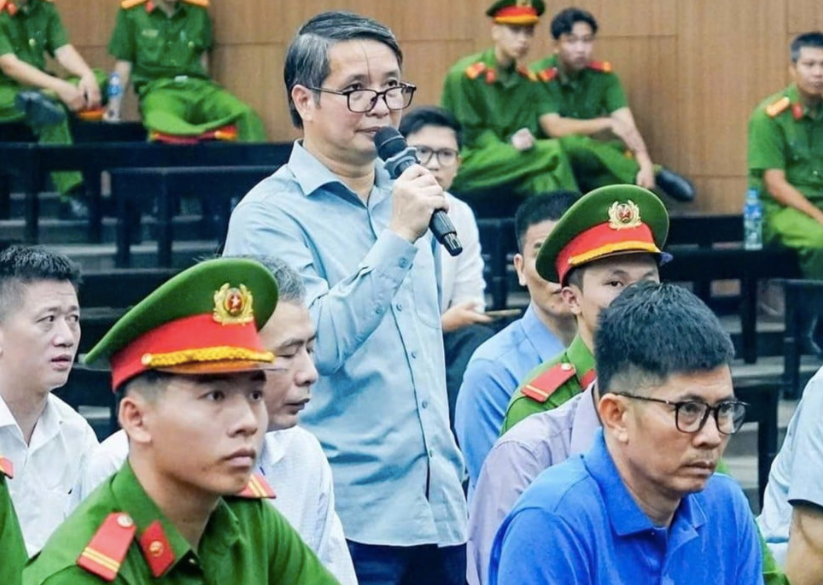 Bị cáo Phạm Thái Hà tại phiên tòa. screen-shot-2025-09-11-at-150212.png