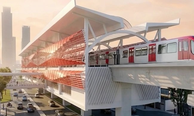 Tin mới về metro Bến Thành - Suối Tiên kết nối sân bay Long Thành