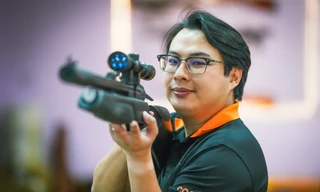 Trải nghiệm bắn súng thể thao tại công viên Thỏ Trắng