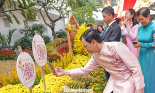 Bệnh viện Chợ Rẫy đưa Tết sớm tới bệnh nhân