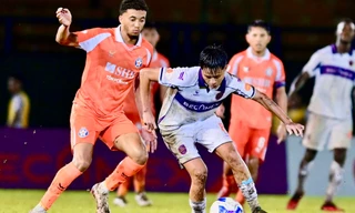 Thầy trò HLV Nguyễn Anh Đức chôn chân ở nhóm cuối bảng xếp hạng sau trận thua trên sân nhà