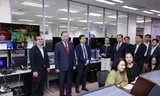 Tổng Bí thư Tô Lâm thăm, chúc Tết cán bộ, phóng viên VTV, VOV
