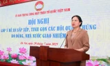 Trình Bộ Chính trị xem xét đề án sắp xếp, tinh gọn các hội quần chúng trước 31/8