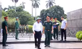 Thường trực Ban Bí thư Trần Cẩm Tú kiểm tra công tác chuẩn bị Lễ kỷ niệm 80 năm Quốc khánh