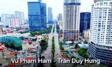 Cận cảnh đại công trường Vành đai 2.5 đoạn qua Yên Hòa trong đợt cao điểm