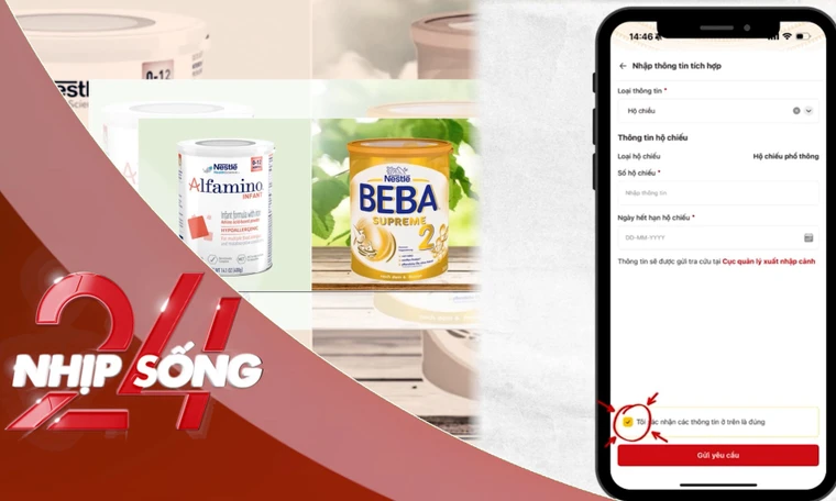 NHỊP SỐNG 24: Thu hồi sữa Nestlé ở nước ngoài - Bộ Y tế vào cuộc