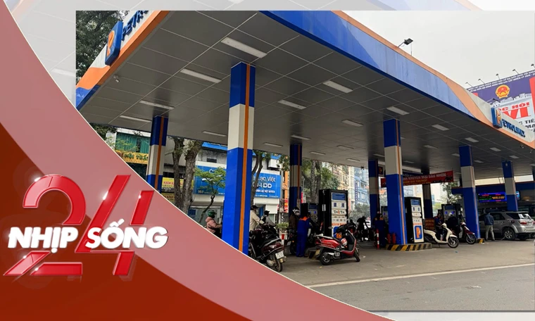 NHỊP SỐNG 24: Cây xăng ở Hà Nội 'khác lạ' sau khi giá xăng dầu giảm mạnh