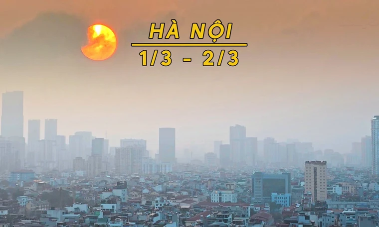 Đầu tháng 3 Hà Nội tăng nhiệt mạnh