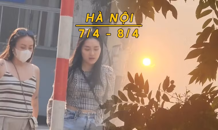 Hà Nội oi bức, nắng gắt thời điểm trưa chiều 