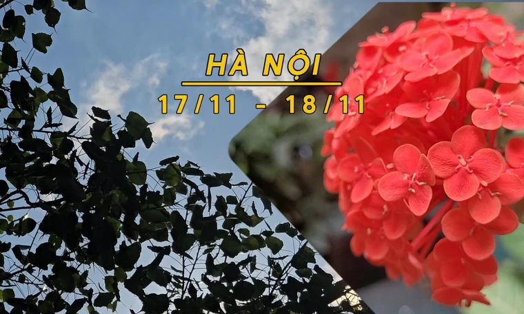 Hà Nội rải rác có mưa, sáng trời rét