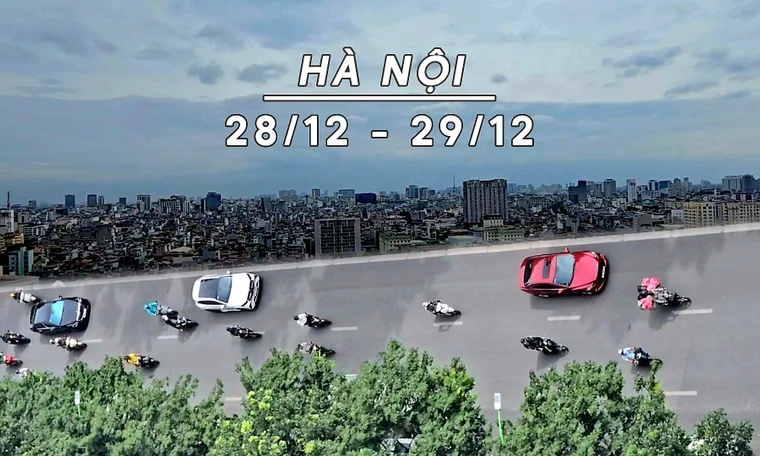 Cuối tháng 12 Hà Nội sương mù, tăng nhiệt nhẹ