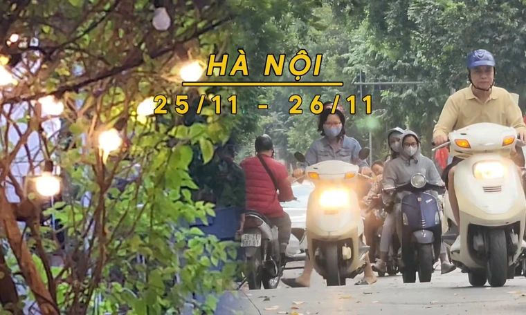 Ít ngày trong tuần Hà Nội hanh khô trời rét 