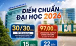 Điểm chuẩn Đại học 2026: Xuất hiện ngành chạm ngưỡng 30 điểm, có trường lấy từ 15 điểm