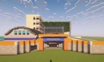 Nữ sinh THPT Nguyễn Trung Trực "xây" trường bằng những "khối lập phương" Minecraft