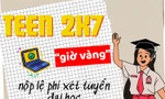 Teen 2K7 lưu ý “giờ vàng” nộp lệ phí xét tuyển đại học 2025