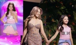 Con gái ca sĩ Phương Vy gây chú ý với vẻ đẹp lai, catwalk thần thái "sáng trưng"
