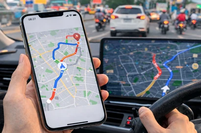 Vì sao Google Maps có thể tìm ra tuyến đường nhanh hơn dù đang trong hành trình?