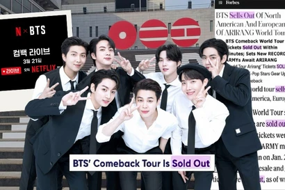 BTS tái xuất hoành tráng trên "con đường nhà Vua" và hàng loạt điều "chưa từng có"