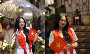 Sắc màu A80 trong những bộ ảnh sáng tạo của bạn trẻ Sài Gòn