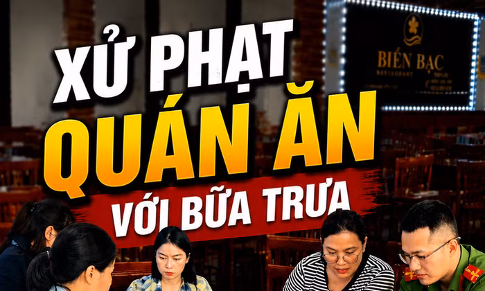 TP NOW: Phạt gần 11 triệu nhà hàng 'chặt chém' du khách