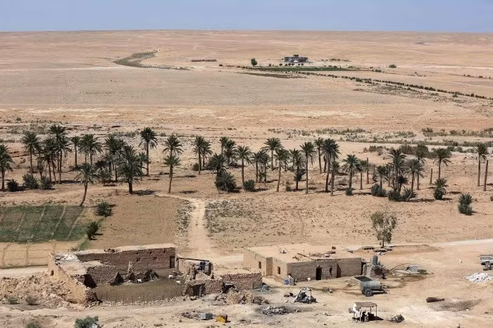 Vùng sa mạc phía Tây Iraq rộng lớn và dân cư thưa thớt. Ảnh: Getty Images.