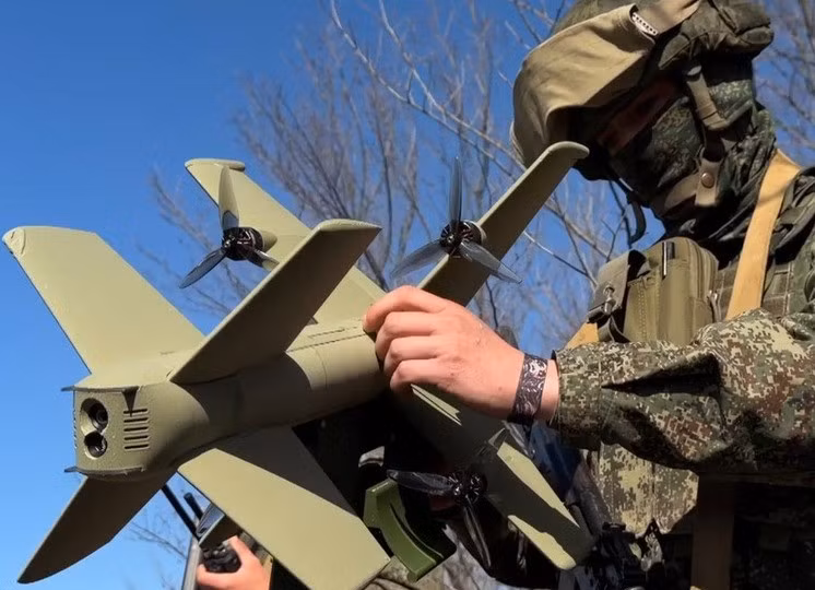 Nga mới đây quyết định đưa UAV đánh chặn và vũ khí laser vào lực lượng trực chiến bảo vệ không phận và biên giới quốc gia. Ảnh: Bộ Quốc phòng Nga/MK.