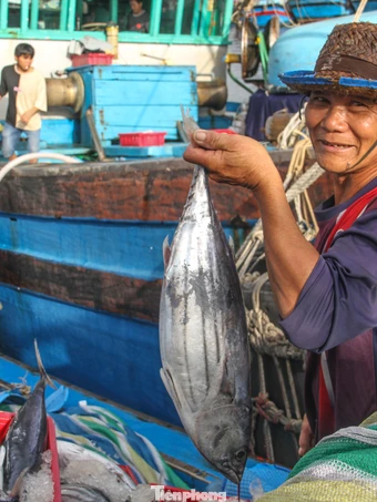 Xem ngư dân khui hầm, bán ‘lộc biển’ đầu năm