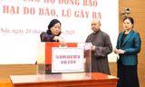 Quyên góp hơn 112 tỷ đồng ủng hộ đồng bào miền Trung, Tây Nguyên khắc phục hậu quả mưa lũ