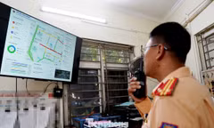 CSGT Hà Nội dùng ứng dụng tích hợp AI để phát hiện ùn tắc giao thông, tra cứu hành vi vi phạm