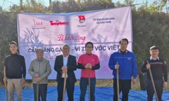 Khởi công cầu dân sinh tải trọng hơn 10 tấn dẫn vào bản nghèo ở Lào Cai 