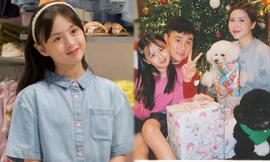 Nhóc tì được khen là "Kim Ji Won bản nhí" vì càng lớn càng xinh, 9 tuổi vi vu khắp châu Á