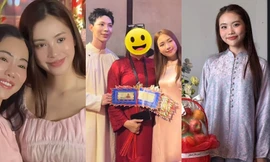 Sao Việt cúng giỗ Tổ sân khấu: Hòa Minzy - Phương Anh Đào giản dị, dàn Chị đẹp sum họp