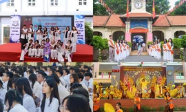 TP.HCM: Teen cấp Ba khoe tài năng văn nghệ "đỉnh chóp" chào mừng năm học mới